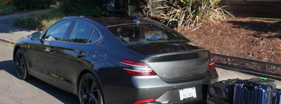 2022GenesisG70行李测试 轻装上阵