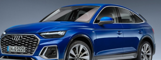 2021年奥迪Q5Sportback亮相时尚的替代品所有正确的方框