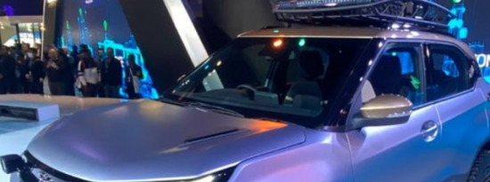 塔塔HBX在公共道路上进行现场测试