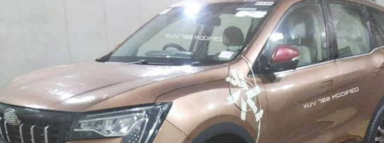 马恒达XUV700不加掩饰设计显露