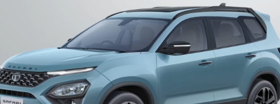 TataSafariTropicalMistColor选项现已成为所有变体的标准