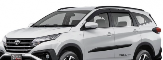 ToyotaRush将建立在该公司新的TNGA平台上