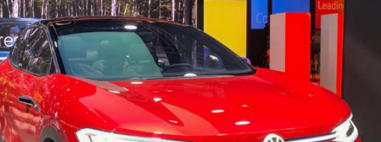 大众汽车在世博会上展示了他们的新电动跨界车概念