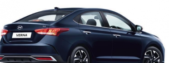 现代Verna改款将配备运动型Turbo装饰