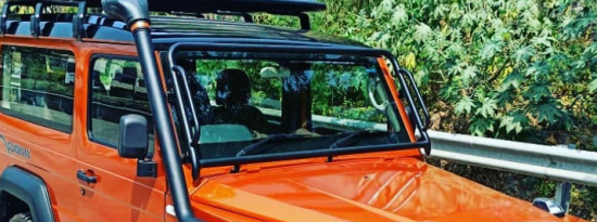 2021ForceGurkha采用了车身框架结构