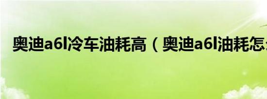 奥迪a6l冷车油耗高（奥迪a6l油耗怎么样）