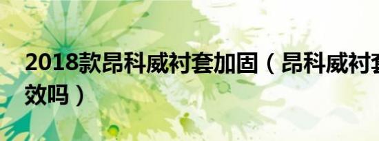 2018款昂科威衬套加固（昂科威衬套加固有效吗）