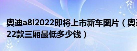 奥迪a8l2022即将上市新车图片（奥迪A8L2022款三厢最低多少钱）
