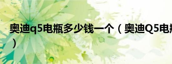 奥迪q5电瓶多少钱一个（奥迪Q5电瓶多少钱）