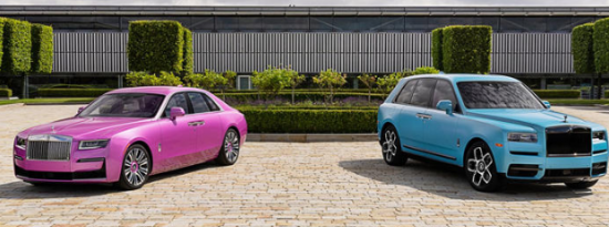 粉红与粉劳斯莱斯为​​蒙特利汽车周带来两款精彩绝伦的定制作品