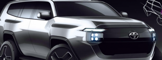 新丰田陆地巡洋舰几乎看起来完全不同