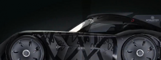 疯狂的电动车用巨大的风扇把它吸到地上