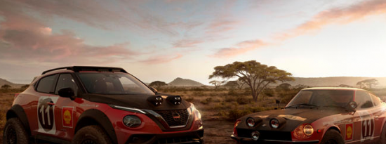 日产庆祝240Z拉力赛胜利50周年与Juke