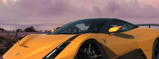 阿尔巴尼亚的第一辆超级跑车看起来很壮观