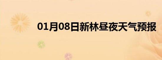 01月08日新林昼夜天气预报