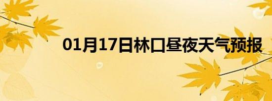01月17日林口昼夜天气预报