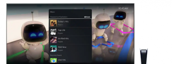 2月18日AppleMusic在新用户推送中登陆PlayStation5