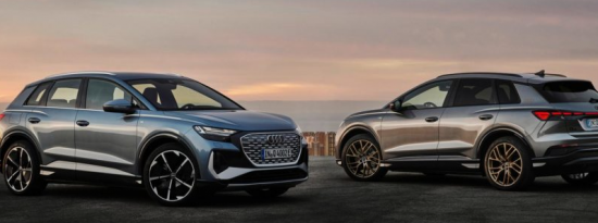 2月21日全新的奥迪Q4etron和Q4Sportbacketron