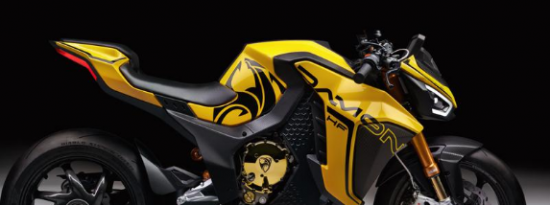 电动摩托车初创公司DamonMotors在阵容中增加了200马力的裸体风格