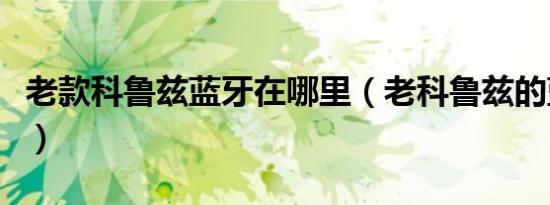 老款科鲁兹蓝牙在哪里（老科鲁兹的蓝牙在哪）
