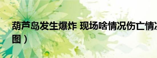 葫芦岛发生爆炸 现场啥情况伤亡情况如何（图）