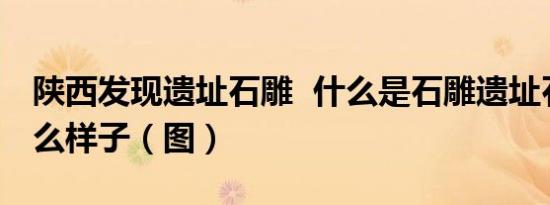 陕西发现遗址石雕 什么是石雕遗址石雕涨什么样子（图）