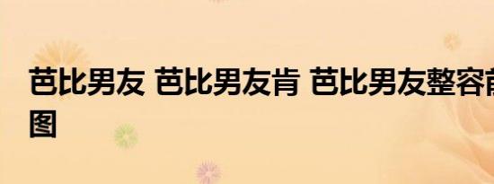 芭比男友 芭比男友肯 芭比男友整容前后对比图