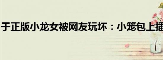 于正版小龙女被网友玩坏：小笼包上插俩鸡腿