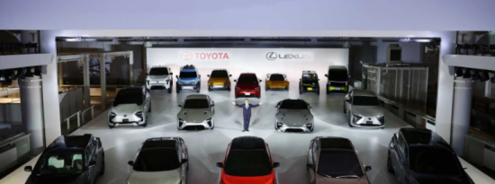 丰田和雷克萨斯预览15款电动汽车包括跑车
