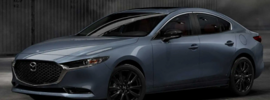 2022马自达3CarbonEdition发布深色外观和红色内饰