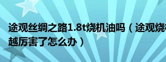 途观丝绸之路1.8t烧机油吗（途观烧机油越来越厉害了怎么办）