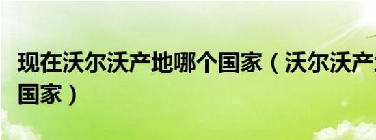 现在沃尔沃产地哪个国家（沃尔沃产地在哪个国家）