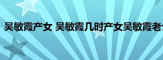 吴敏霞产女 吴敏霞几时产女吴敏霞老公是谁