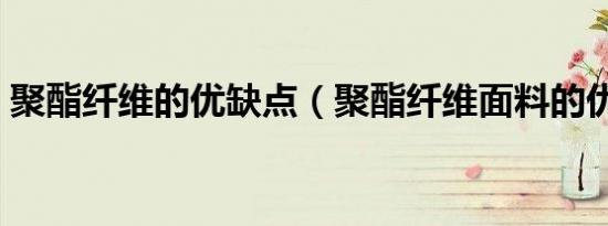 聚酯纤维的优缺点（聚酯纤维面料的优缺点）