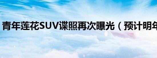 青年莲花SUV谍照再次曝光（预计明年上市）