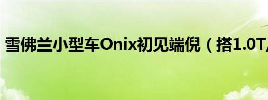 雪佛兰小型车Onix初见端倪（搭1.0T/1.3L）