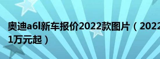 奥迪a6l新车报价2022款图片（2022款售价41万元起）