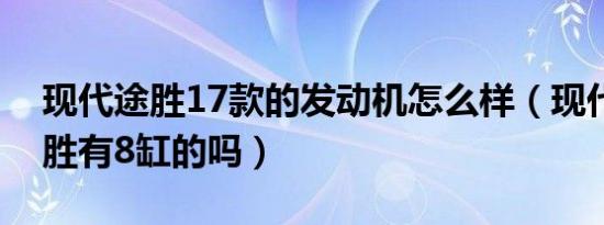 现代途胜17款的发动机怎么样（现代进口途胜有8缸的吗）