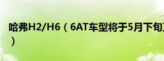 哈弗H2/H6（6AT车型将于5月下旬正式上市）