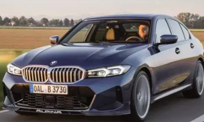 在2023年BMW3系改款正式发布几天后Alpina发布了B3