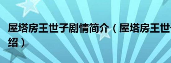 屋塔房王世子剧情简介（屋塔房王世子剧情介绍）