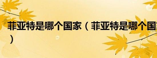 菲亚特是哪个国家（菲亚特是哪个国家的品牌）