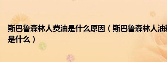 斯巴鲁森林人费油是什么原因（斯巴鲁森林人油耗大的原因是什么）