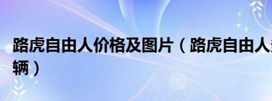 路虎自由人价格及图片（路虎自由人多少钱一辆）