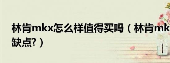 林肯mkx怎么样值得买吗（林肯mkx最大的缺点?）