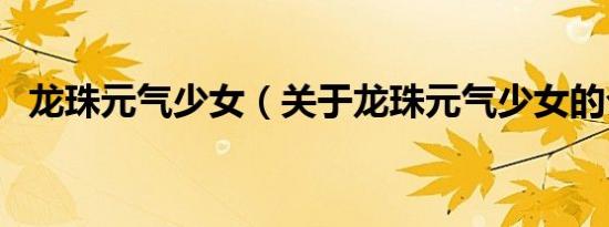 龙珠元气少女（关于龙珠元气少女的介绍）