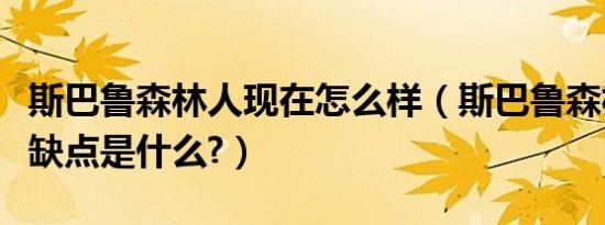 斯巴鲁森林人现在怎么样（斯巴鲁森林人最大缺点是什么?）