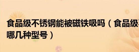 食品级不锈钢能被磁铁吸吗（食品级不锈钢有哪几种型号）